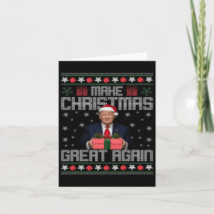 Tarjeta Funny Trump 2024 vuelve a hacer grandes a los Navi