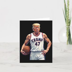 Tarjeta Funny Trump 47 Bysketll Player Team