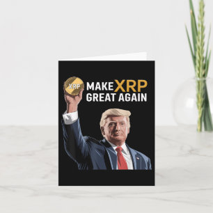 Tarjeta Funny Trump Hace A Xrp Grande De Nuevo Cripto Xrp