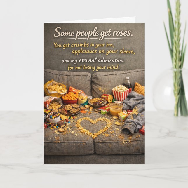 Tarjeta Funny Valentine’s Cards for Moms (Anverso)