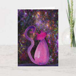 Tarjeta Fur-Ever in Our Hearts Cat Sympathy Card