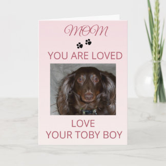 Tarjeta Fur-Kid Love Mother's Day