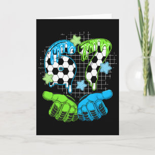 Tarjeta Fútbol 67 Seis Siete Divertido Gen Alpha Meme Gote