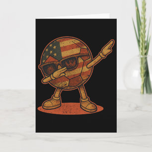 Tarjeta Fútbol Americano Vintage Dabbing Byll