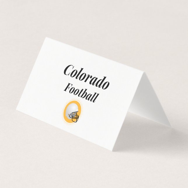 Tarjeta Fútbol Colorado (Anverso)