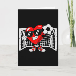 Tarjeta Fútbol Corazón de San Valentín Fútbol