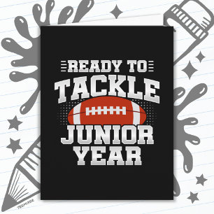 Tarjeta Fútbol de 11° grado listo para enfrentarse a la es