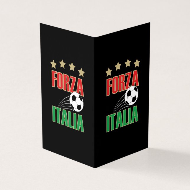 Tarjeta Fútbol de Forza Italia (Exterior)