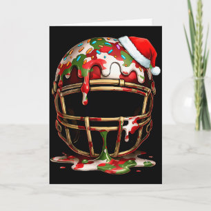Tarjeta Fútbol de Navidad Drip Chicos Helado Drip Camuflaj