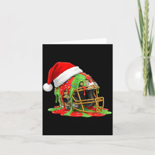 Tarjeta Fútbol de Navidad Drip Chicos Helado Drip Camuflaj