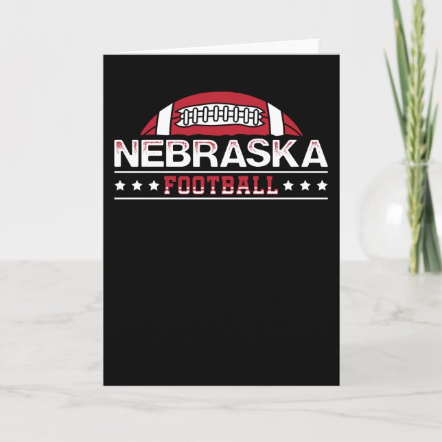 Tarjeta Fútbol de Nebraska (Anverso)