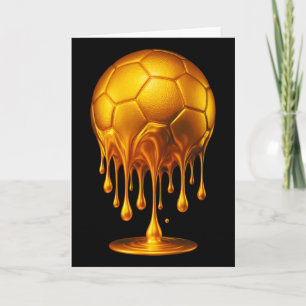 Tarjeta Fútbol de oro Ll goteo Fútbol de oro Goteo Fútbol