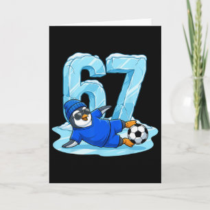 Tarjeta Fútbol de pingüinos 67 Resbaladilla de hielo Depor