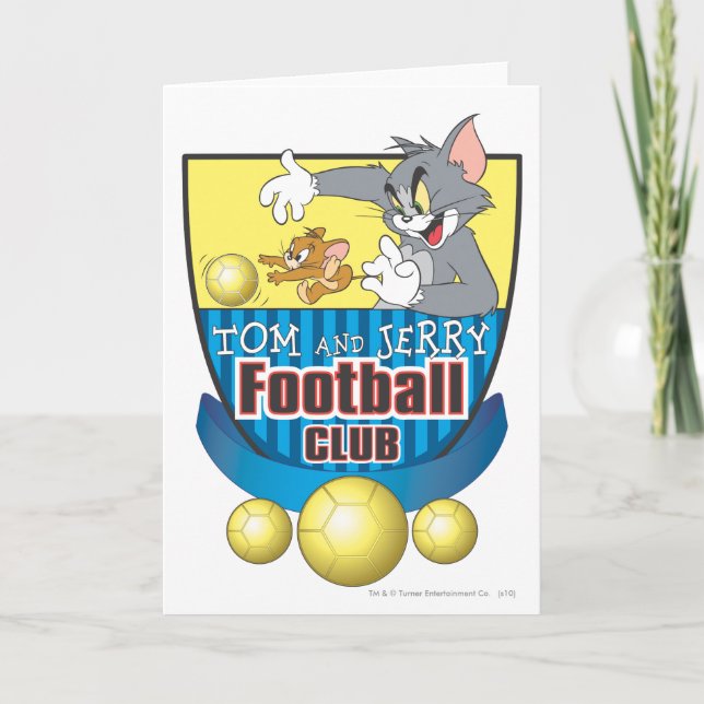 Tarjeta Fútbol de Tom y Jerry (fútbol) 5 (Anverso)