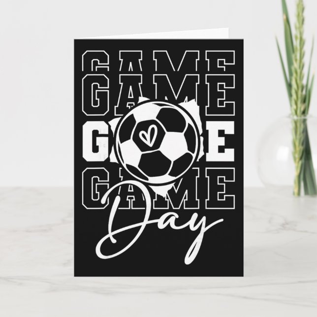 Tarjeta Fútbol día de juego  (Anverso)