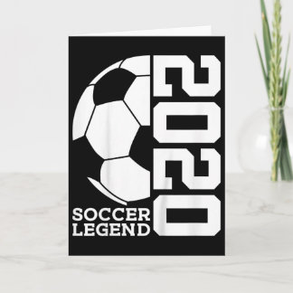 Tarjeta Fútbol Leyenda de fútbol 5 cumpleaños