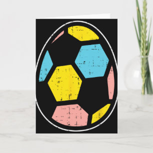 Tarjeta Fútbol Ll Huevo Divertido Pascua Deportes Footll J