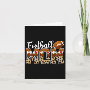 Tarjeta Fútbol Mamá, el día de la madre animando al niño