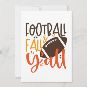 Tarjeta Fútbol Otoño & Ustedes