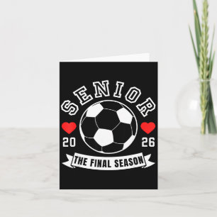 Tarjeta Fútbol senior 2026 la temporada final tripulación