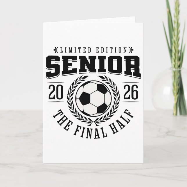 Tarjeta Fútbol Senior 2026 La Última Mitad  (Anverso)