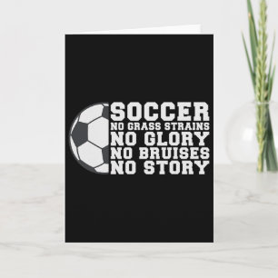 Tarjeta Fútbol Sin Dolor Sin Gloria Sin Moretones Sin Hist