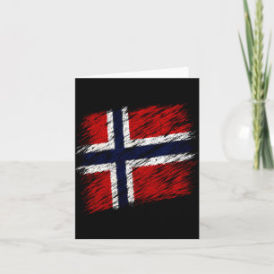 Tarjeta Fútbol soccer noruega bandera 2026 amantes