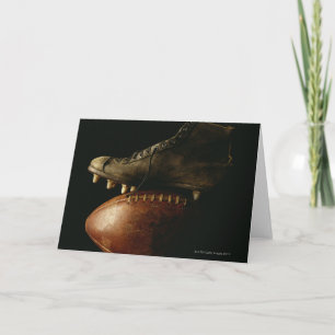 Tarjeta Fútbol y listón