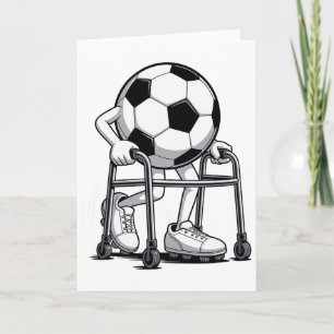 Tarjeta Futbolista Retirado Fútbol Ll Meta Jubilación
