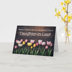 Tarjeta Futura Nuera Feliz Día de las Madres 