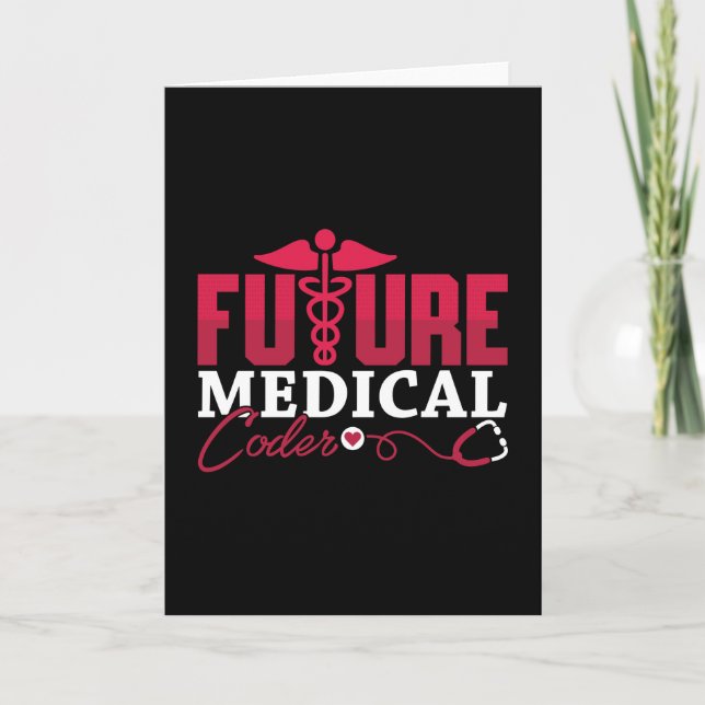 Tarjeta Future Medical Coder ICD Coding Programmer Gift (Anverso)