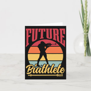 Tarjeta Futuro biatleta Deportes Biatlón Biatlones 1