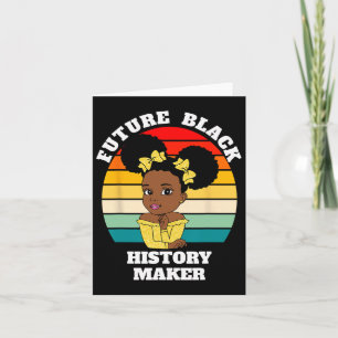 Tarjeta Futuro creador de historia negra Junetdecio Hbcu A