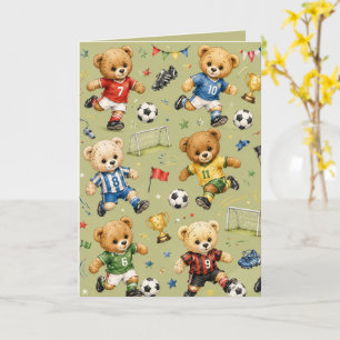 Tarjeta Futuro Equipo Estelar del Fútbol Teddy