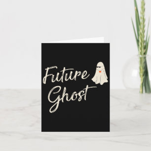 Tarjeta Futuro Fantasma Gracioso El Último Minuto Retro Ha