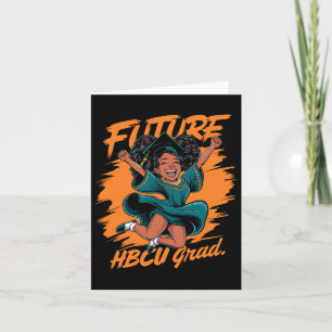 Tarjeta Futuro Hbcu Grad History Black College Niños jóven