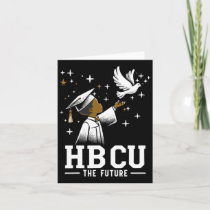 Tarjeta Futuro Hbcu Grado Historia Black College Joven neg