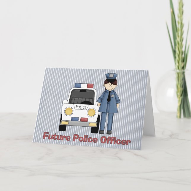 Tarjeta Futuro Oficial de Policía - Mujer (Anverso)