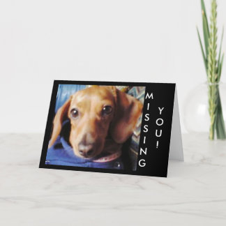 Tarjeta ¡futuu no marron, DESAPARECIDO, TÚ!