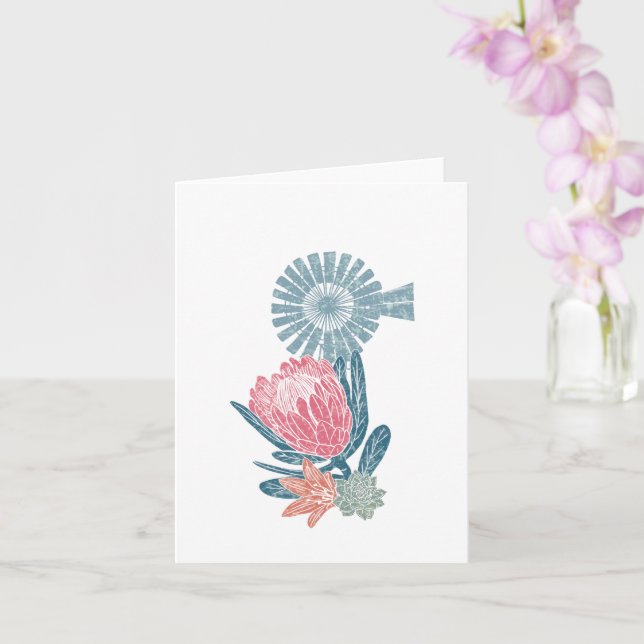 Tarjeta Fynbos Farm (Orquídea)