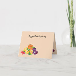 Tarjeta G de vacaciones : Feliz Día de Acción de G