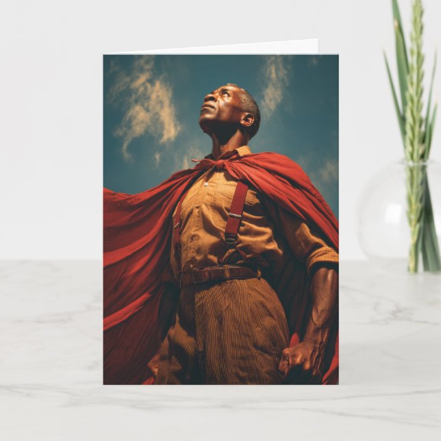 Tarjeta G) Hero Dad (Anverso)