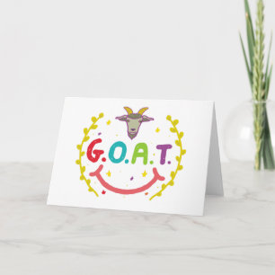 TARJETA G.O.A.T.