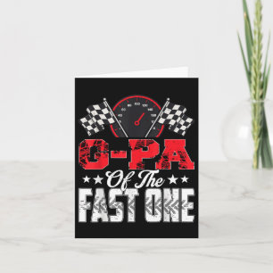 Tarjeta G-pa de la familia de autos de primera carrera de 