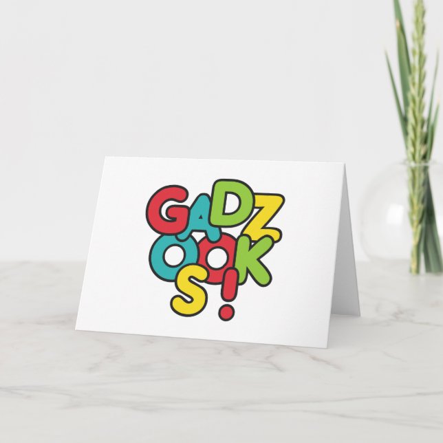 Tarjeta ¡Gadzooks! (Anverso)