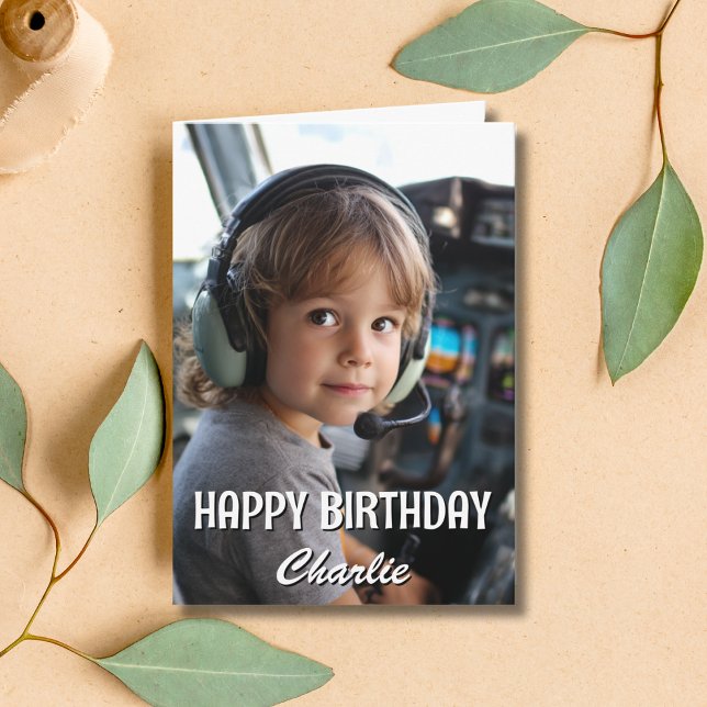 Tarjeta Gafas de sol de piloto de cumpleaños perro aviador (Subido por el creador)