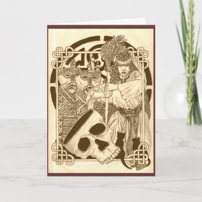 Tarjeta Gaia & Witch (Anverso)