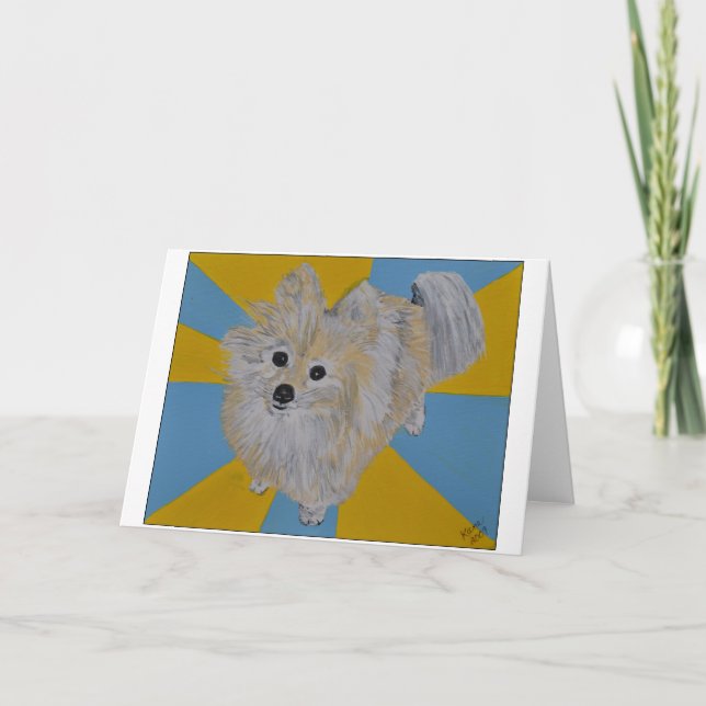 Tarjeta Galán Notecard (Anverso)