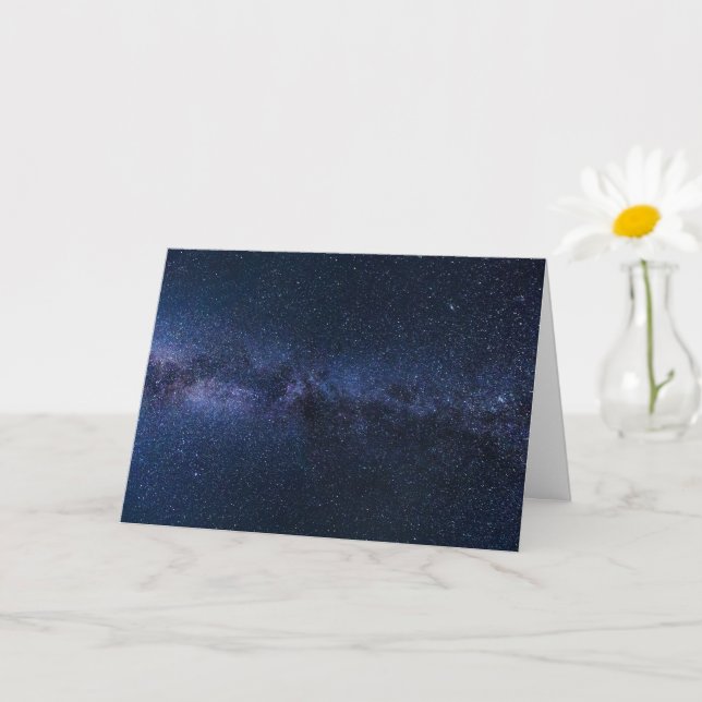 Tarjeta Galaxia de las estrellas de la Vía Láctea (Planta pequeña)