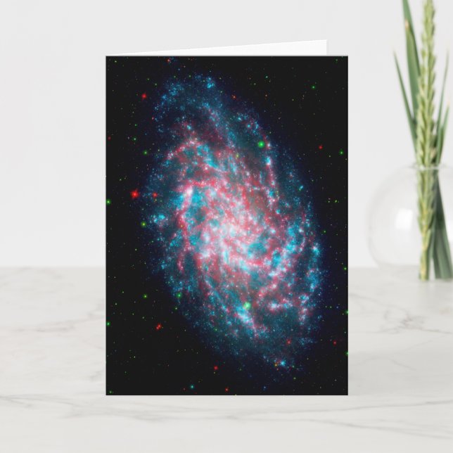 Tarjeta Galaxia del Triángulo (Anverso)